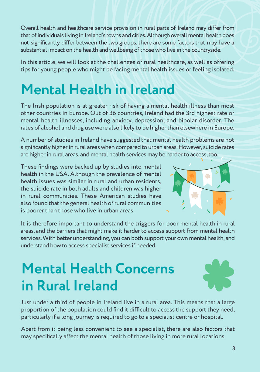 Mental Health in Rural Areas of Ireland, page 3 of 8